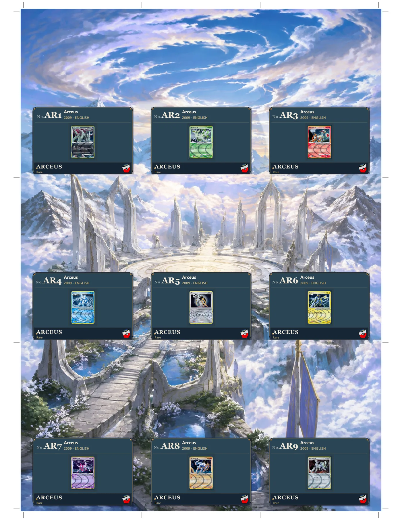 Arceus Care Package system preview