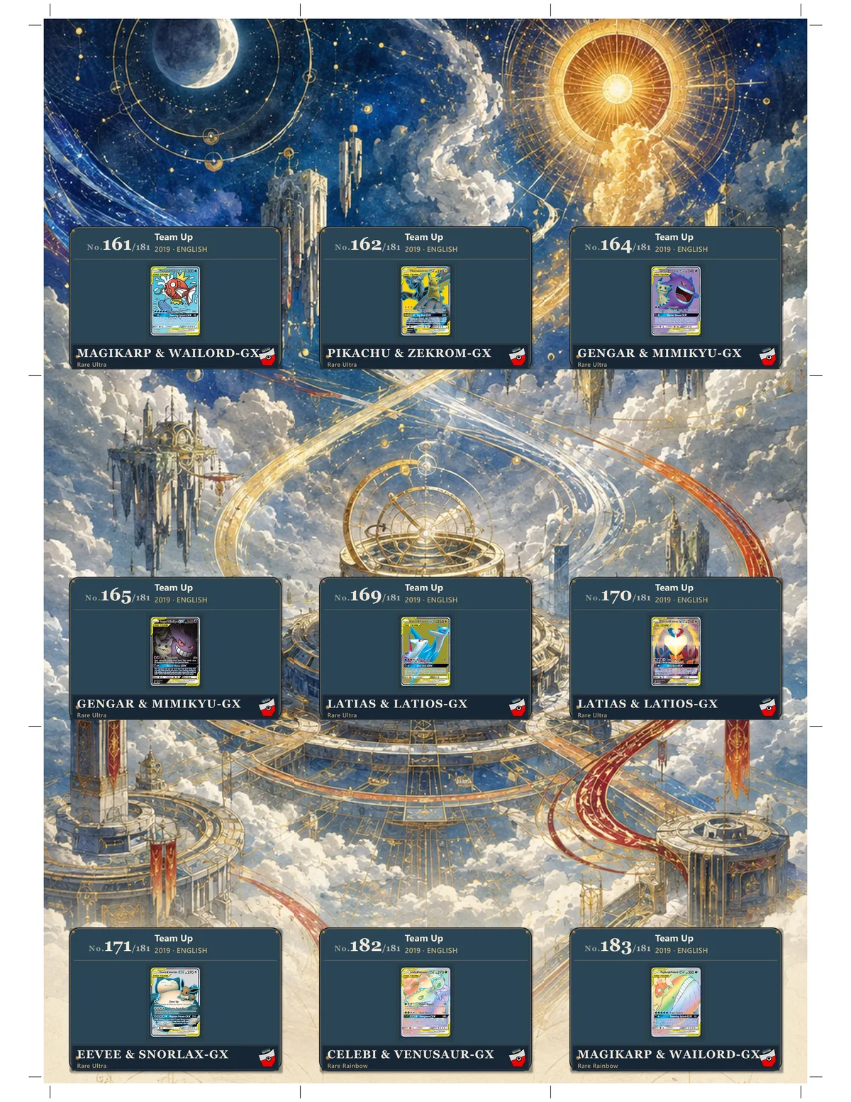 Softshell gallery plaques in binder pockets