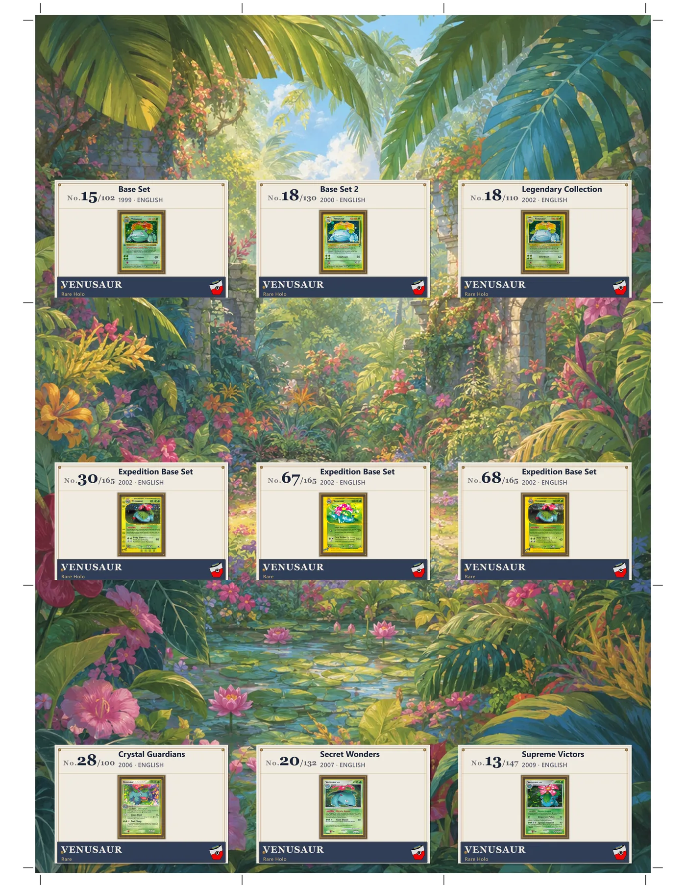 Venusaur Care Package system preview